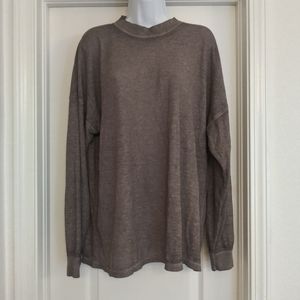 Victoria's Secret Pink Thermal Gray Top